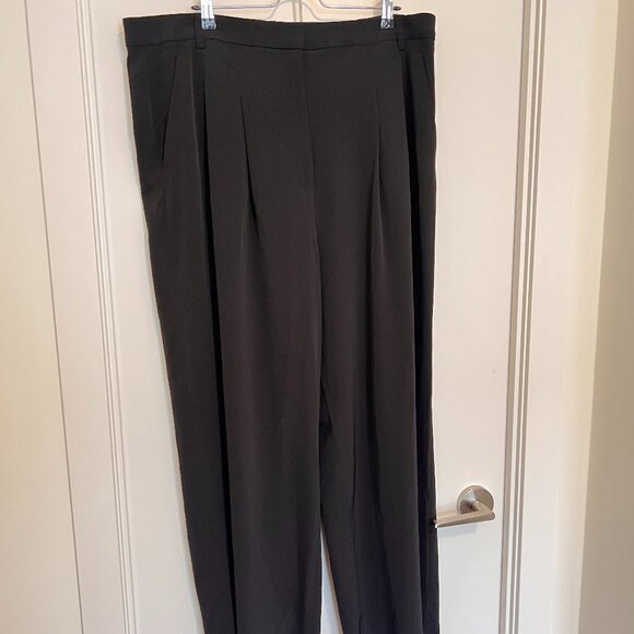 H&M Wide Leg Black Dress Pant - Picture 1 of 5